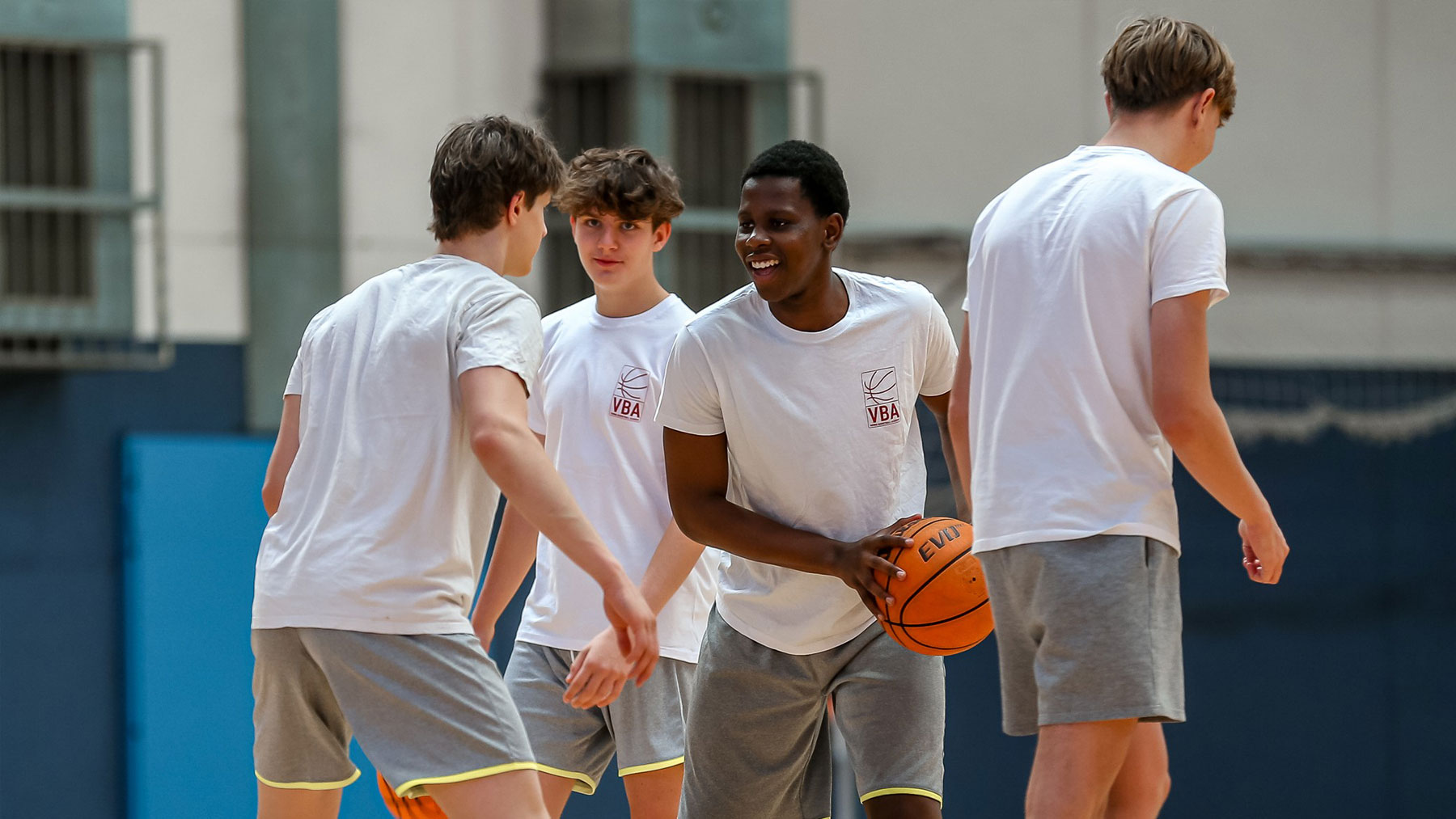 Training in der Vienna Basketball Academy