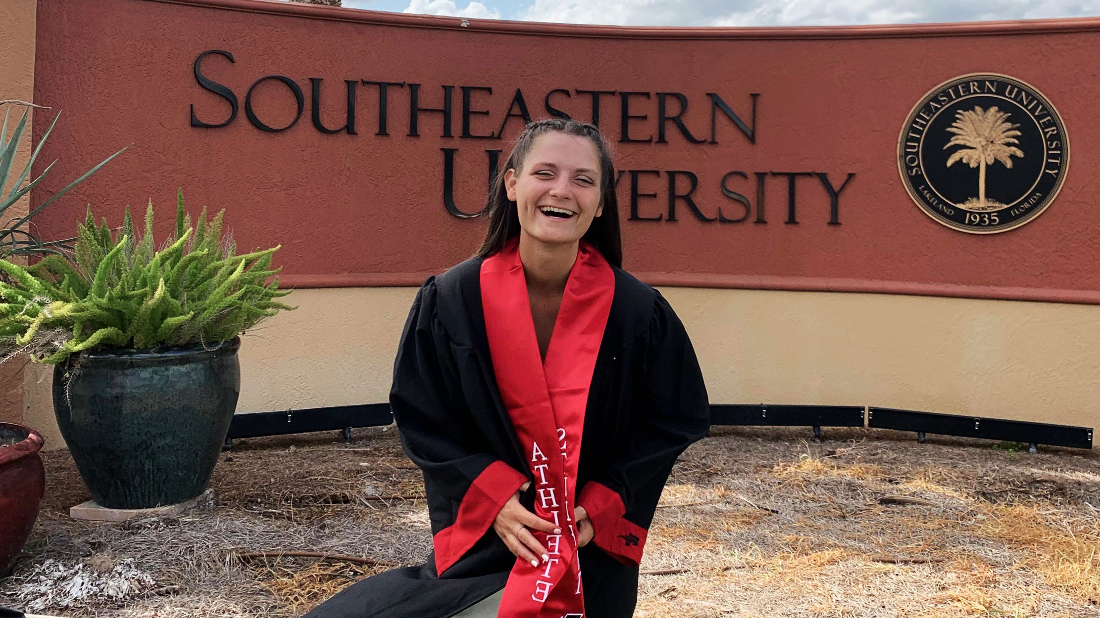 Bekki Kalaydjiev an der Southeastern University in Florida