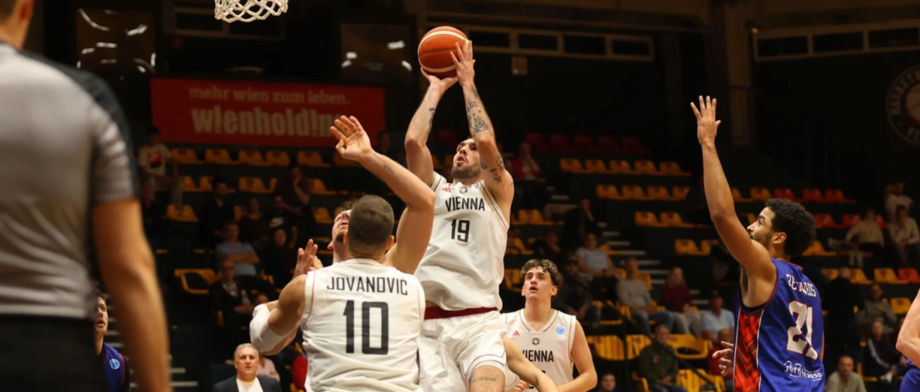 BC Vienna feiert ersten Saisonsieg im FIBA Europe Cup